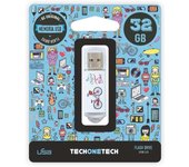 Techonetech be bike memoria usb 2.0 32gb (pendrive)