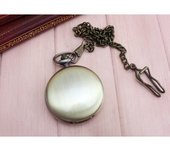 Vintage antique pocket watch Versatile alloy quartz chain pocket watch