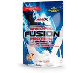 Amix Whey Pro Fusion Protein x 500 g - Concentrado de proteína de suero - Con enzimas digestivas