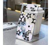 Star Y2k Phone Case For iPhone 11 Case iPhone 15 14 Pro 12 13 Pro Max XR XS X 7 8 14 15 Plus SE 2020 Silicone Soft Fashion Cover