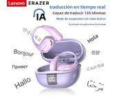 ERAZER XT66PRO Bluetooth Earphones ASMR Headsets DIY APP AI Translator Earbuds Wireless Headphones 13 Hours long life Display