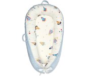 LALA-Cuna para recién nacidos, nest para Bebé, portáthil, desmontable y lavable, CUNA Biónica para útero, colon