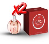 2 UNIDADES GEO WOMAN Eau de Parfum pour femme 100ml Montage Brands Fragancia inspirada en otros perfumes Perfume Mujer