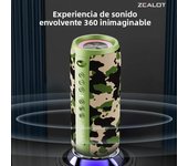 ZEALOT S51 Pro 40W Wireless Speakers, Outdoor Portable Subwoofer Speaker, 5200mAh Battery, 24 Hours Playtime Loud Stereo.