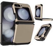 Armor Phone Case For Samsung Galaxy Z Flip 6 5 4 3 Flip6 Flip5 Flip4 Flip3 5G Hinge Protection Shockproof Clear Hard Cover