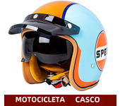 Retro semi-open motorcycle helmet cross-country motorcycle accessories motorcycle helmet 3/4 retro helmet in winter