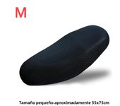 1Pcs Motorcycle Seat Cover Anti-Slip 3D Mesh Fabric Breathable Waterproof Motorbike Scooter Cushion Net Cover Moto Accessories
