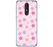 Tumundosmartphone Funda Gel Tpu para Alcatel 3 2019 diseño Flores Dibujos