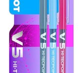 PILOT ROTULADOR PILOT V5 TINTA LIQUIDA BLISTER NEGRO  AZUL Y ROJO V5