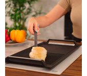 UNIVERSALBLUE Sartén Barbacoa Universal Blue Meissa BBQ 4000 Antiadherente Negro 3,5x43,6x22,9 Cm
