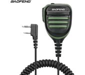 Baofeng Walkie Talkie Speaker Microphone Dual PTT Mic For UV-5R BF-888S UV 13 21 17 Pro UV-5RH Quansheng UV-K5 K6 Two Way Radio