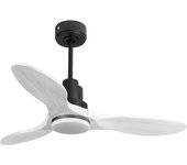 Ventilador de techo Modo Invierno/Verano Termostato Dimable Wifi Motor DC Techos Inclinados Mando a Distancia Luz tres tonos Hypersilence Memoria Vendible Shopify (AUTOMATICO)