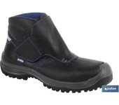Bota de Piel Cofan Negro Velcro Seguridad S3 Urian
