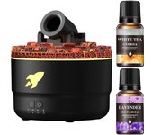 Creative Volcanic Crack Light Cannon Blast Aroma Humidifier Aromatherapy Diffuser 2024 New Essential Oil Diffuser for Bedroom