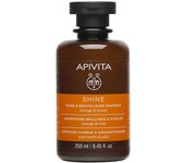Cabello Apivita CHAMPÚ BRILLO Y VITALIDAD con miel y naranja para todo tipo de cabello