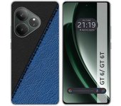 Tumundosmartphone Funda Silicona para Realme GT 6 / GT 6T 5G diseño Cuero 02 Dibujos