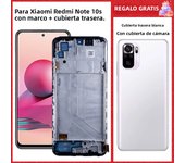 6.43"AMOLED Display For Xiaomi Redmi Note 10S LCD Display Touch Screen Digitizer Assembly For Redmi Note M2101K7BG Display