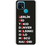Funda compatible con Oppo A15 - Profesor Rojo Fondo Negro