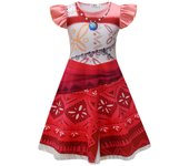 Moana 2 Girl Dress Halloween New Movie Adventure Costume Princess Fancy Clothes Children Vaiana Casual Dress Outfit