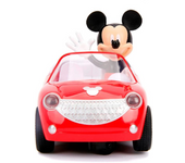 Coche Radio Control Mickey Roadster 27 Mhz ¡Gira Sobre Si Mismo! (Figura No Extraible) 19 Cm (Smoby 253074000)