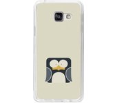 Tumundosmartphone Funda Gel Tpu para Samsung Galaxy A3 (2016) Diseño Pingüino Dibujos