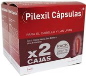 Pilexil Anticaída Cápsulas DUPLO 2x100 - Complemento Alimenticio para Fortalecer el Cabello