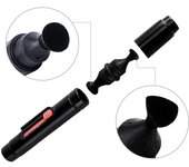 3 in 1 Cleaning Kit Air Dust Blower Pump Lens For Camera Computer Keyboard TV Cell Phone Screen Clean Suit Lenspen Cleaner Clean