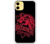 Funda original compatible con iPhone 11 - Baskonia escudo rojo fondo negro