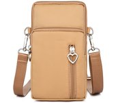 Bolsos pequeños de alta calidad para mujeres multifuncional impermeable nylon teléfono móvil hombro bolsa deporte mensajero bolsa
