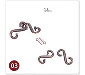 Metal Puzzle Brain Teasers Grow the Intellect Box Unwrapped Toys For Kids Adults Fidget For Logica Games