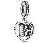 Pandora - Charm colgante en plata de ley 18 Años de Amor 797262CZ