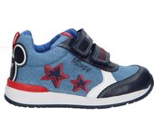 Deportivas de Niño geox B250RB 01385 B RISHON C4327 AVIO-RED