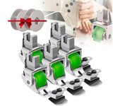 Prensatelas para dobladillo enrollado ajustable y versátil, prensatelas para máquina de coser con dobladillo enrollado, prensatelas para dobladillo enrollado para coser, pie para dobladillo para máquina de coser, herramienta para dobladillo (2 colores)