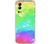 Funda Silicona Antigolpes para Vivo Y52 5G / Y72 5G diseño Acuarela 03 Dibujos