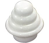 SANCO STORE - ORYX Terminal Barra Exterior Tubo 12 mm.Ø Blanco