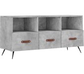 vidaXL Mueble de TV madera de ingeniería 102x36x50 cm, Mueble de Salon, Mueble TV, Mueble TV salon, Mesa de TV, Mueble tele