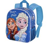 Mochila 3D Pequeña Dream Frozen 2 Disney Color Azul. Tamaño 31x26x11cm. KARACTERMANIA