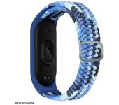 Bracelet for Mi band 7 Strap Elastic adjustable Nylon Braided Miband4 miband 5 correa Wristband xiaomi Mi band 3 5 4 6 strap