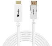 Sandberg Adaptador Displayport 1.4-HDMI 4K60Hz 2m Alta Calidad
