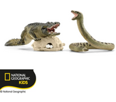 Figuras de Animales Schleich Pantano Aventura Emocionante