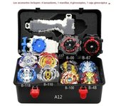 Takara Tomy New Beyblade Burst Metal Fusion Fighting Metal Booster Package Toys Grip Launcher boxs Original