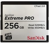 SanDisk Extreme Pro CFast 2.0 Memory Card, 256 GB
