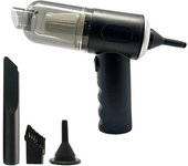 Aspiradora portátil  3 en 1: soplador y aspirador inalámbrico de mano para la limpieza de automóviles y el hogar