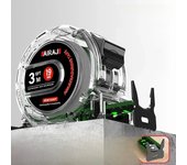 AIRAJ Fluorescent Tape Measure, High-end, 3-5-7.5-Meter Thick, Widened, High-Precision, Waterproof, Rust Proof, Wear-Resistant