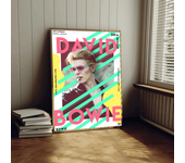 Rock Singer David B-Bowie Anime Posters Sticky Whitepaper Sticker DIY Room Bar Cafe Kawaii Room Decor