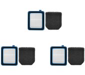 3x Replacement  Filter For Q6 Q7 Q8 Wq61/wq71/wq81 Vacuum Cleaner Spare Parts