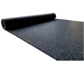 JARDIN202 - Suelo para Gimnasio Negro EPDM PLUS - Rollo
