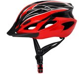 Cascos de Cycling para helbres y Mujeres-Rojo (Material interior: Poliestireno expandido)