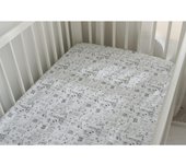 LALA - Sábana de Bebe, ropa de Cama para niños, Funda de Cama para niños, Algodón Puro, Sábana de Cama para niños Pequeños, dibujo de animales sencillo,