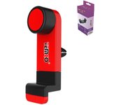 TEMCO Soporte Móvil Rejilla Aire, Soporte universal de rejilla de ventilación coche para smartphone Soporte Móvil Coche Sencillo 360° Rotación Enganche Apoyo Movil Universal para telefono movil